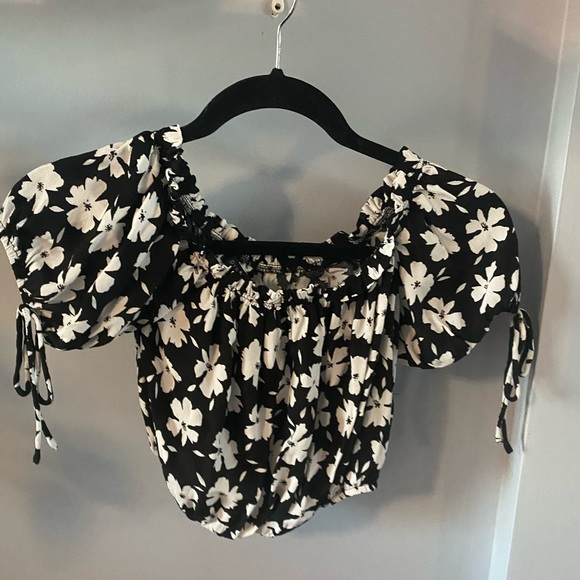 Dynamite XXS cropped tie top part of a matching set (bottoms also on my page)! - Picture 1 of 7